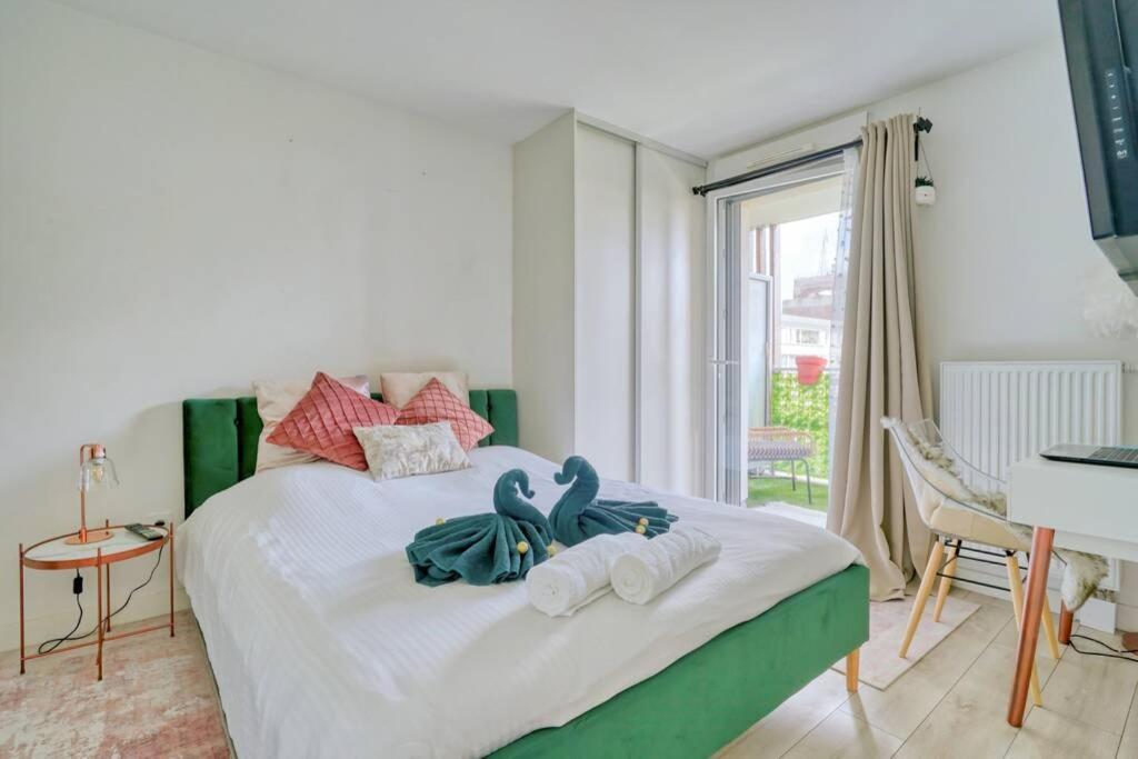 T2 Luxe Proche Paris Terrasse Parking Prive Apartment Vitry-sur-Seine Bagian luar foto