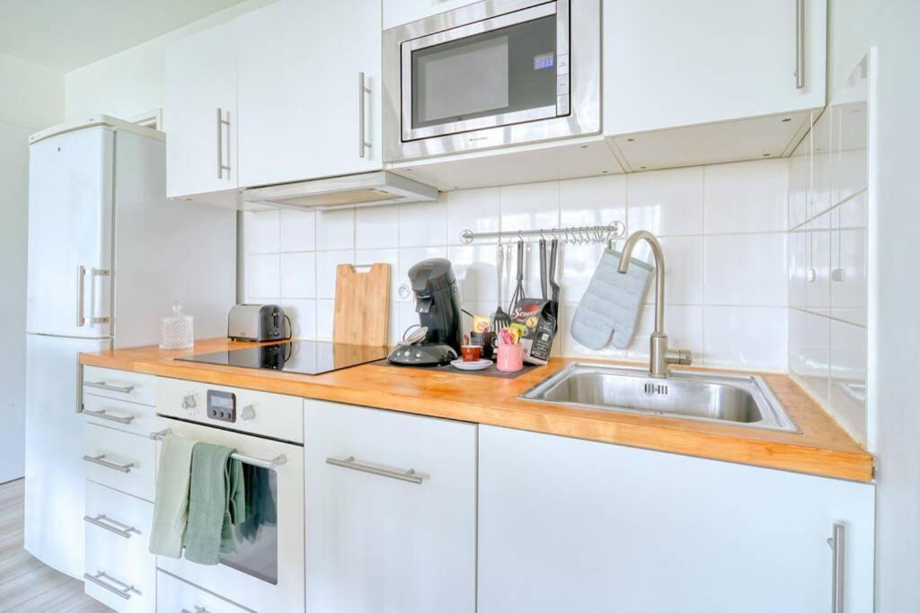 T2 Luxe Proche Paris Terrasse Parking Prive Apartment Vitry-sur-Seine Bagian luar foto