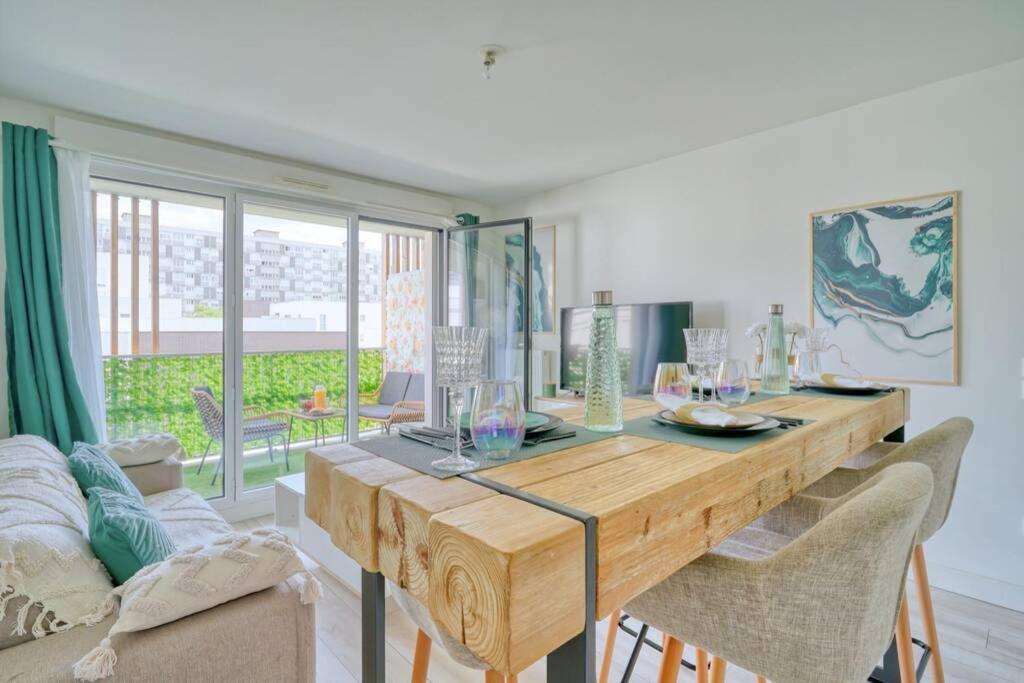 T2 Luxe Proche Paris Terrasse Parking Prive Apartment Vitry-sur-Seine Bagian luar foto
